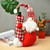 Christmas Faceless Doll Wine Bottle Cover Santa Claus Dining Table Standing Doll Wine Bottle Cover Decoration