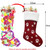 Christmas Sock Decoration Pendant Children Gift Candy Bag