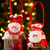 Christmas Knitted Handheld Gift Bag Children Cartoon Candy Bag