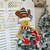 CX20208 Santa Claus Pattern Christmas Tree Pendant Decoration, Size: L