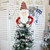 CX20208 Santa Claus Pattern Christmas Tree Pendant Decoration, Size: L