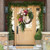 Garden Farmhouse Front Hanging Simulation Flower Ring Wreath Door Hanger
