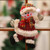Christmas Ornaments Gift Santa Claus Snowman Dancing Pendant Tree Toy Doll Hang Decorations