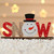 Christmas Decoration Items Wooden Letter Desktop Ornaments