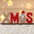 Christmas Decoration Items Wooden Letter Desktop Ornaments