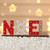 Christmas Decoration Items Wooden Letter Desktop Ornaments