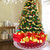 Knitted Acrylic Christmas Tree Bottom Decoration Skirt