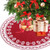 Knitted Acrylic Christmas Tree Bottom Decoration Skirt