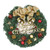 Christmas Decoration Wreath Garland Rattan Door Hanging
