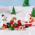 5pcs Christmas Decoration Accessories Micro Landscape Christmas Gift Resin Small Ornament