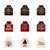 Christmas Plaid Series Cotton And Linen Apron Household Cleaning Overalls