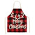 Christmas Plaid Series Cotton And Linen Apron Household Cleaning Overalls