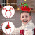 3D Cartoon Christmas Headband Christmas Party Decorations