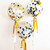 5 PCS 12 inch Colorful Confetti Balloons Wedding Decoration Scene Ornament Balloons