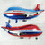 2 PCS Airplane Model Balloon Toy Cartoon Party Balloon Children Toy