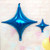 10 PCS Four-pointed Star Children Party Decoration Balloon Theme Bbirthday Balloon Package Accessories