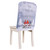 Christmas Cartoon Forest Snowflake Chairs Cover Decorative Supplies