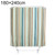Multicolour Vertical Texture Thick Waterproof Polyester Fabric Shower Curtains