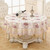 Home Fabric Round Tablecloth Hotel Disposable Anti-scald Table Mats