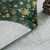 Linen Cotton Christmas Party Tablecloth Rectangle Bronzing Dinning Table Cover
