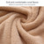 Cut Edge Towel Bath Towel Wavy Edge High Density Coral Fleece Super Absorbent Quick-drying