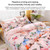 4pcs / Set Printing Bedding Set Bed Sheet  Pillowcases Cover