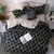 Luxury Bedding Black Marble Pattern Set Sanded Printed Quilt Cover Pillowcase