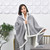 Flannel Thickened Embossed Shawl Blanket Office Air Conditioning Blanket