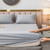 3pcs /Set Cotton Beds Bedspread 4 Seasons Universal Dustproof Slip-proof Bed Sheet With Pillowcase