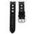 For Apple Watch Series 7 45mm / 6 & SE & 5 & 4 44mm / 42mm 3 & 2 & 1 Retro Hole Genuine Leather Wrist Watch Band