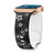 Bauhinia Two-color Embossed Silicone Watch Band