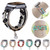 Four-row Copper Beads Chain Watch Band