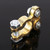 2 PCS Positive and Negative Car U Shape Metal Battery Connectors Terminals Clamps Clips, L Size, Inner Diameter: 16mm