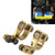 2 PCS Brass Positive and Nagative Car Battery Connectors Terminals Clamps Clips, Inner Diameter: 1.7cm
