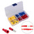 60 in 1 Mixed Cold Press Electrical Insulated Terminals Bullet Solderless Crimp Connectors Kit