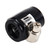 AN6 Car Performance Aluminum Accessories Adapter Nitrite Hose Finisher Adapter Nylon Braided Hose Clamp Black Finish