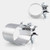 2.5 inch 63mm Car Turbo Exhaust Downpipe Stainless Steel Lap Joint Band Clamp