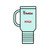 Insulated Travel Mug, 40oz