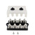 RV Modified Yacht Double-row 4-way Busbar with Dust Cover