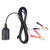 E14 Car Battery Charging Crocodile Clip to Headlight Connection Cable