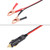 40cm Car Battery Charging Crocodile Clip to Cigarette Lighter Connection Cable