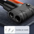 44B-01 Car / Motorcycle / Bicycle Portable High Pressure Double Pipe Inflatable Cylinder Pedal Air Pump