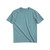 W2001220 Retro Round Neck Thick Carbon Brushed T-Shirt Men Loose Cotton Short Sleeves