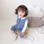 Children Soft Denim Jumpsuit Outing Romper