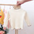Autumn and Winter Girls Sweater Baby Warm Pullover Bottoming Shirt