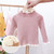 Autumn and Winter Girls Sweater Baby Warm Pullover Bottoming Shirt