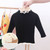 Autumn and Winter Girls Sweater Baby Warm Pullover Bottoming Shirt