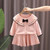 Autumn And Winter Girls Sweater + Half Skirt Knitted Set