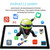 BDF P70 4G LTE Tablet PC 10.1 inch, Android 11 MTK6755 Octa Core with Leather Case, Support Dual SIM, EU Plug