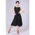 Sleeveless Fringed Latin Dance Dress Competition Performance Suit With Separate Bottoms
